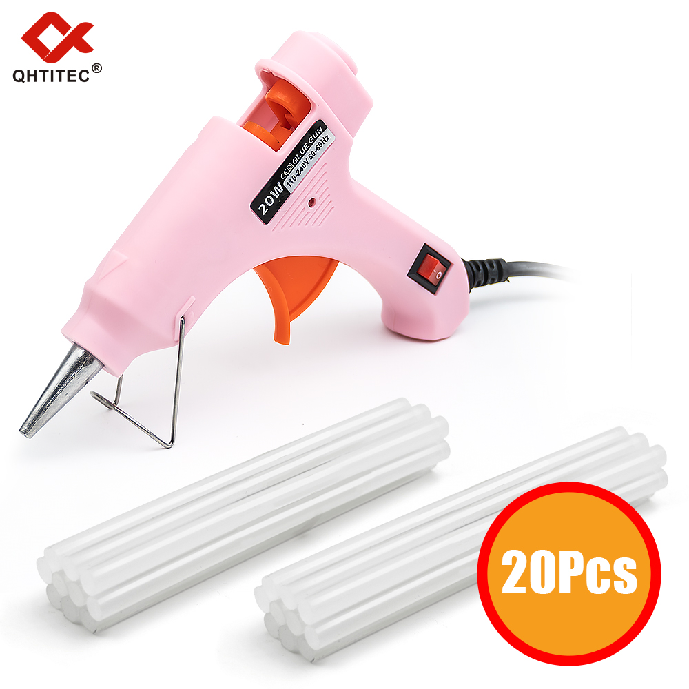 JCD 20W Hot Melt Glue Gun With - огляд і ціна Heat Gun Small